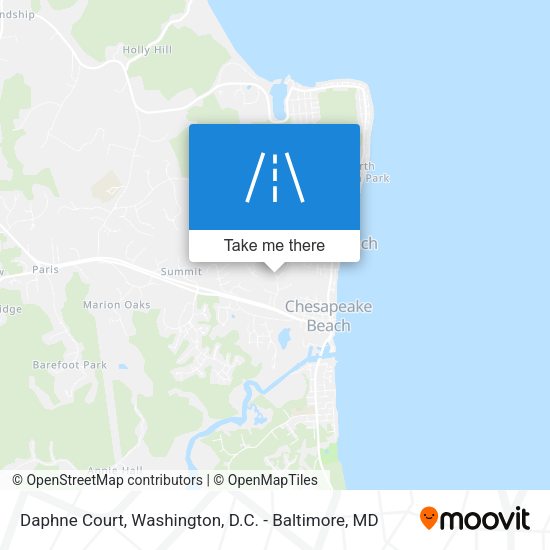 Mapa de Daphne Court