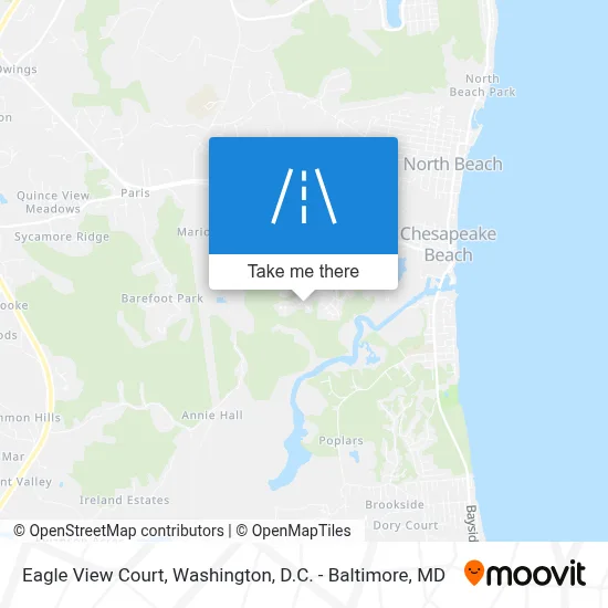 Eagle View Court map