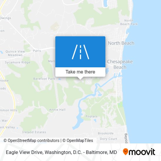 Mapa de Eagle View Drive