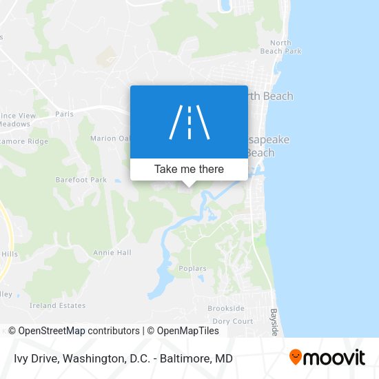 Mapa de Ivy Drive