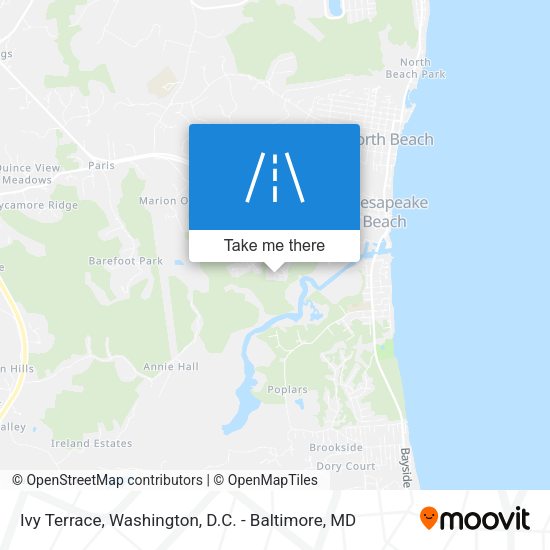 Ivy Terrace map