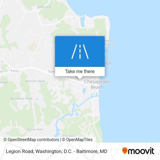 Legion Road map
