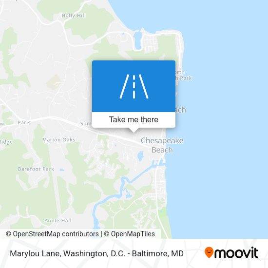 Marylou Lane map