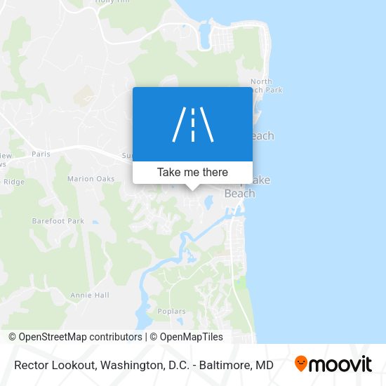 Mapa de Rector Lookout