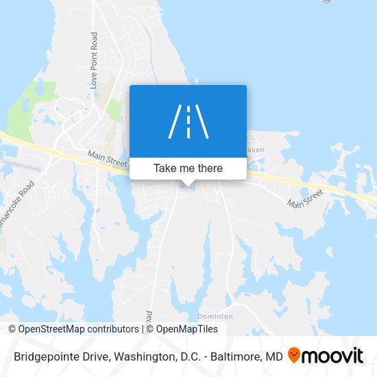 Bridgepointe Drive map