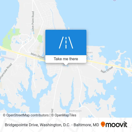 Bridgepointe Drive map