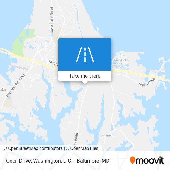 Cecil Drive map