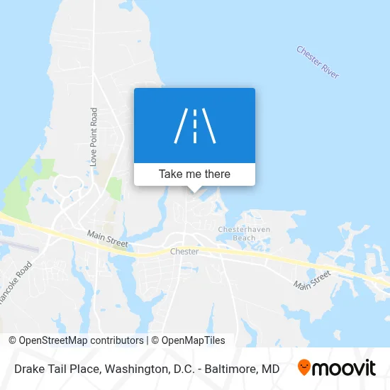 Drake Tail Place map