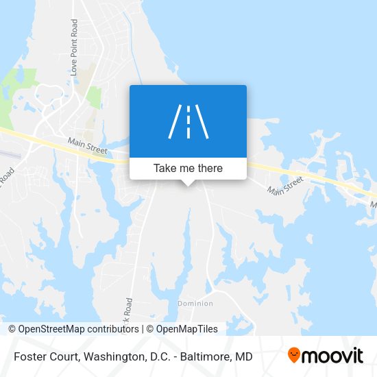 Foster Court map