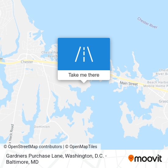 Mapa de Gardners Purchase Lane