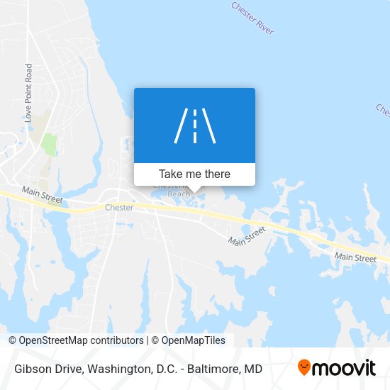 Gibson Drive map