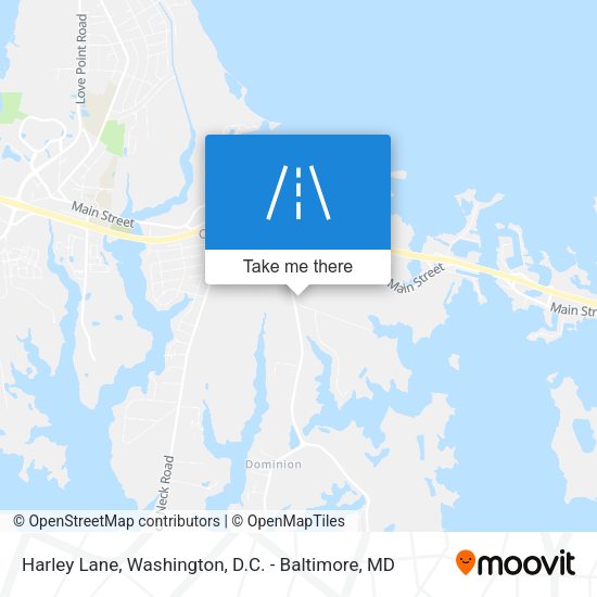 Harley Lane map