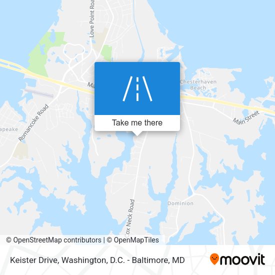 Keister Drive map