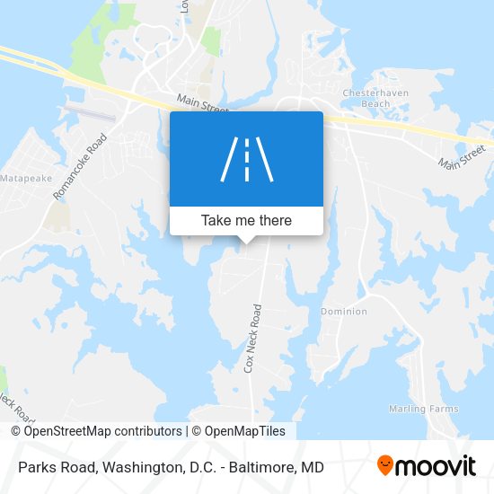 Parks Road map