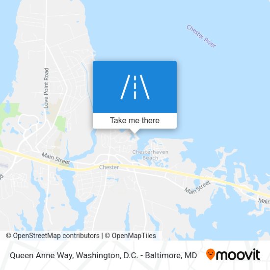 Mapa de Queen Anne Way