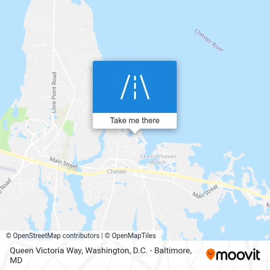 Queen Victoria Way map