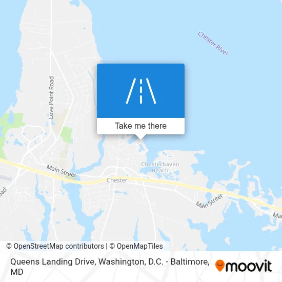Queens Landing Drive map
