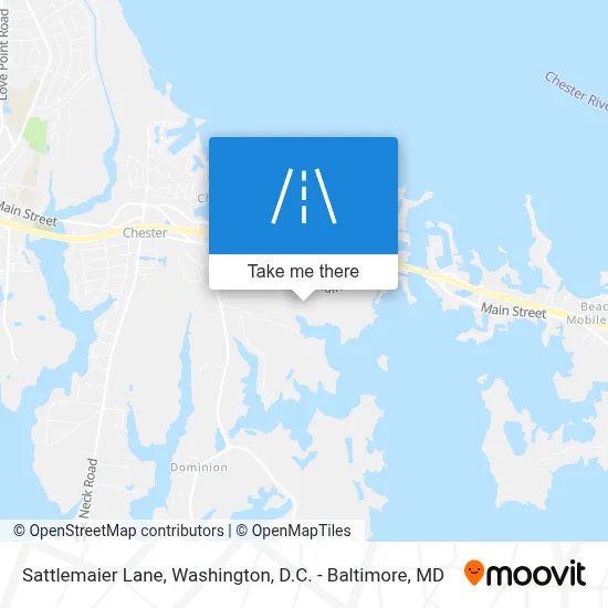 Sattlemaier Lane map