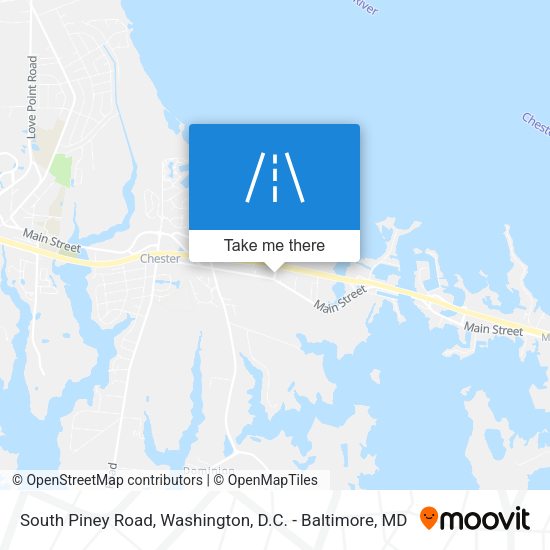 South Piney Road map