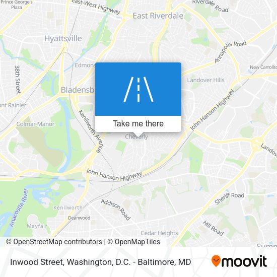 Inwood Street map