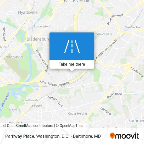 Mapa de Parkway Place