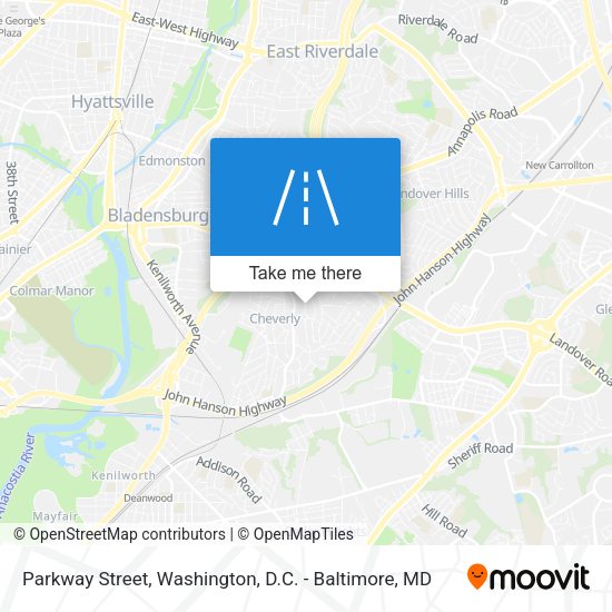 Parkway Street map