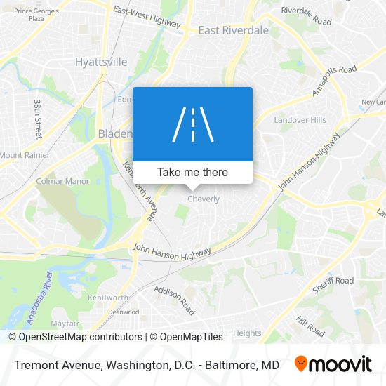 Mapa de Tremont Avenue