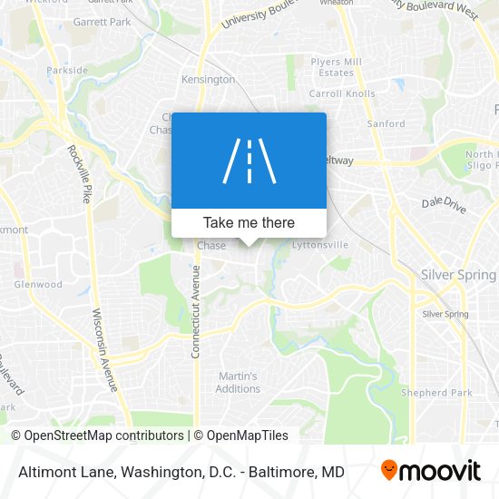 Altimont Lane map