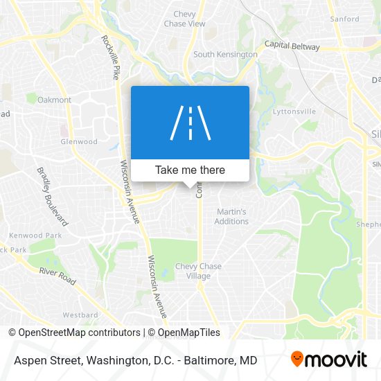 Aspen Street map