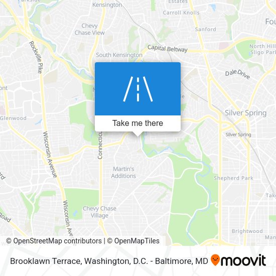 Mapa de Brooklawn Terrace