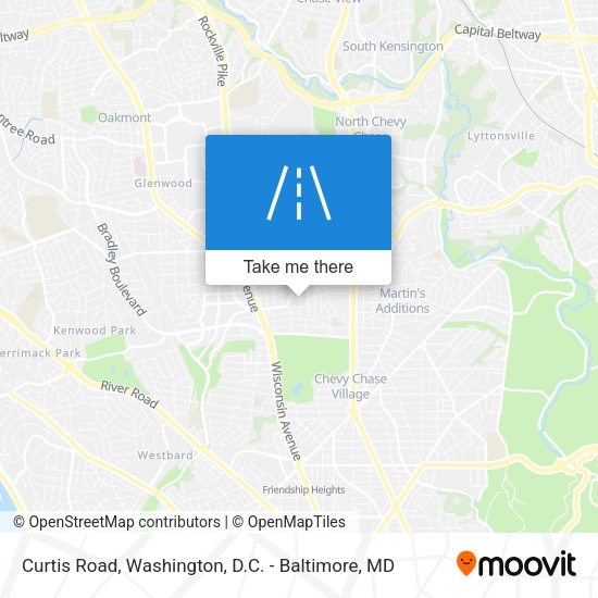 Curtis Road map