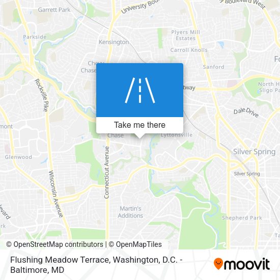 Flushing Meadow Terrace map