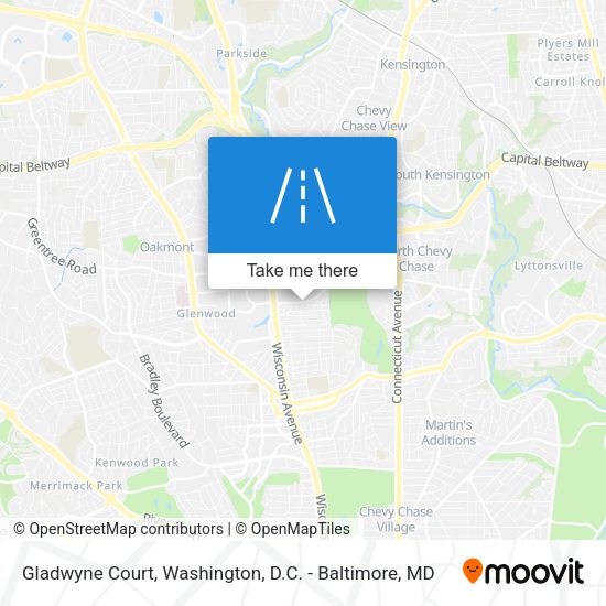 Gladwyne Court map