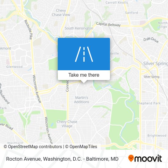 Mapa de Rocton Avenue