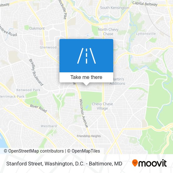 Mapa de Stanford Street