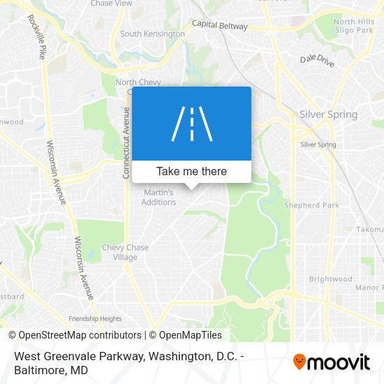 West Greenvale Parkway map