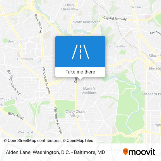 Mapa de Alden Lane