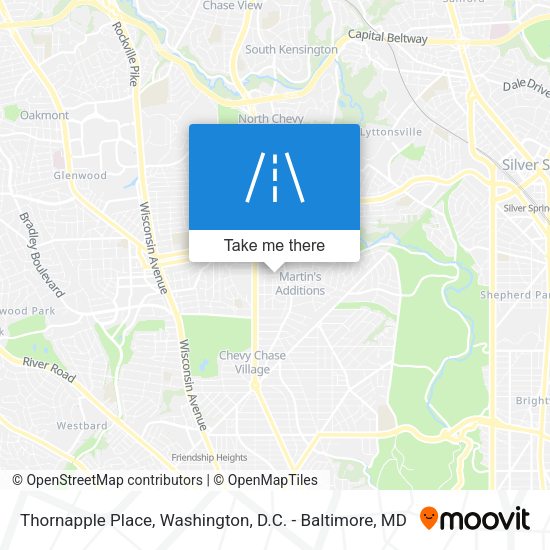 Mapa de Thornapple Place