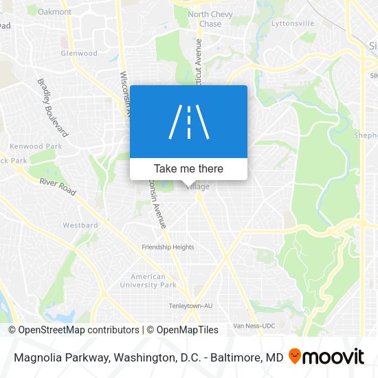 Magnolia Parkway map