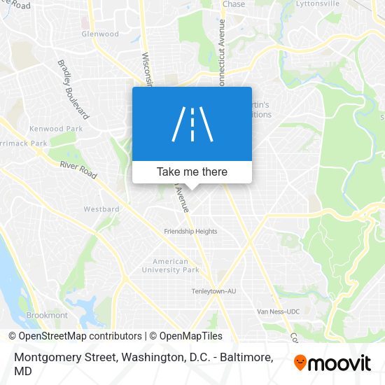 Mapa de Montgomery Street