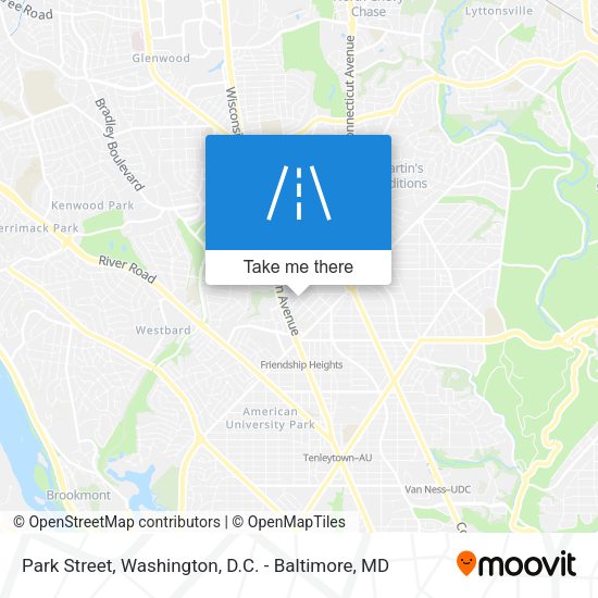 Park Street map