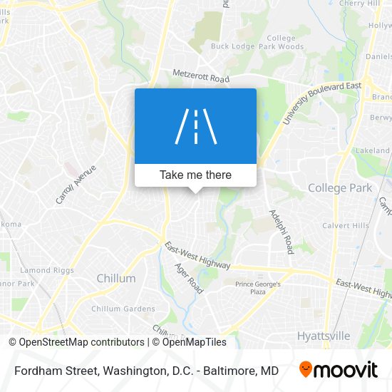 Fordham Street map
