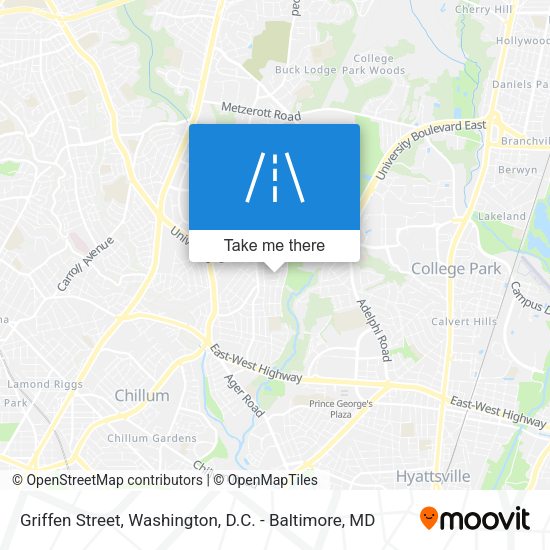 Griffen Street map