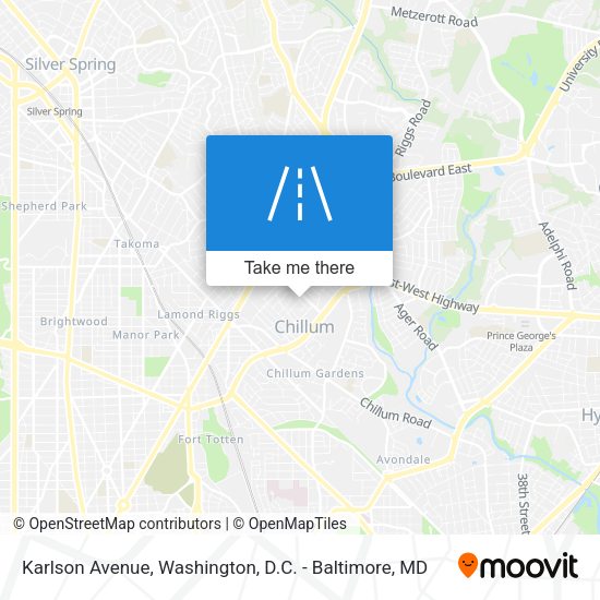 Karlson Avenue map