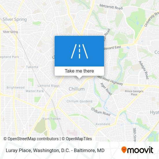 Luray Place map