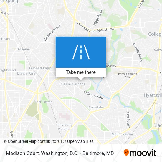 Mapa de Madison Court