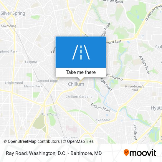 Ray Road map