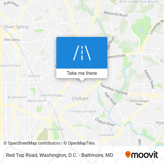 Red Top Road map