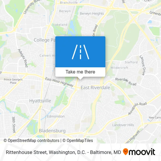 Rittenhouse Street map