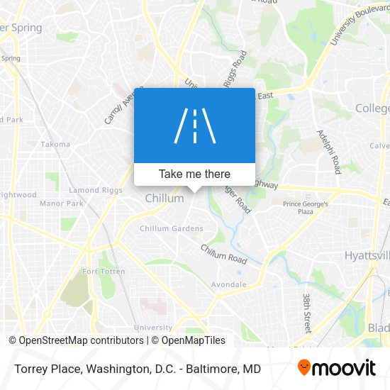 Torrey Place map